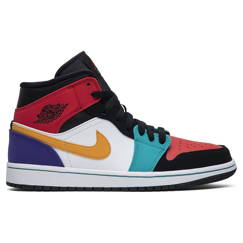 AIR JORDAN 1 MID 'MULTI-COLOR'