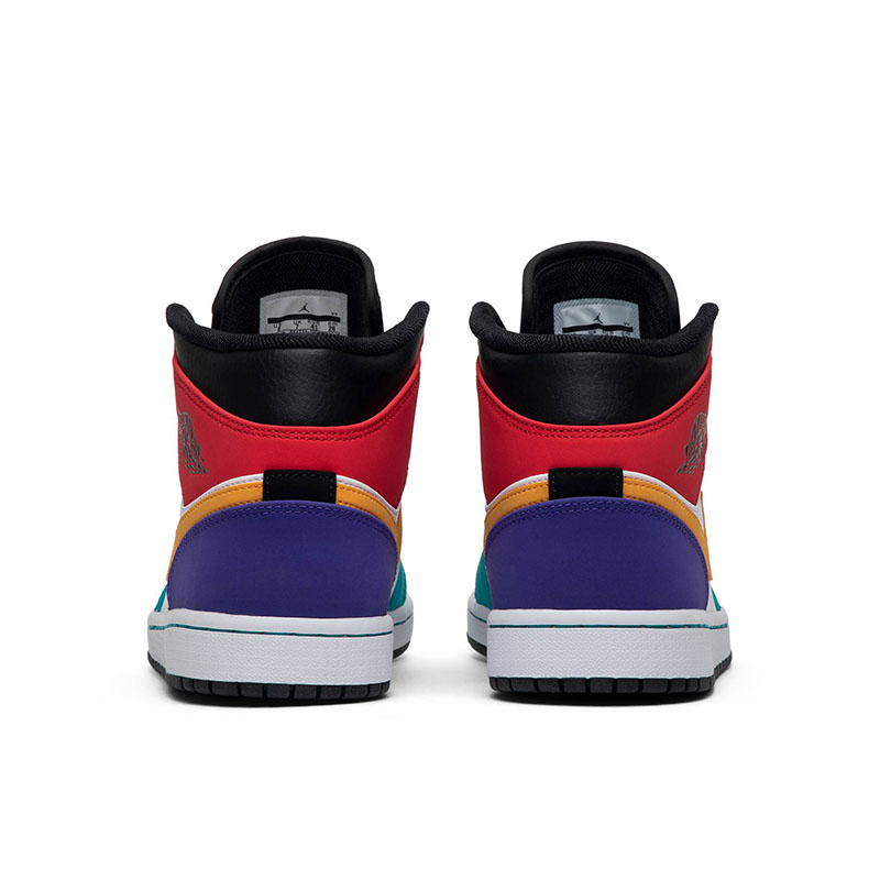 AIR JORDAN 1 MID 'MULTI-COLOR'
