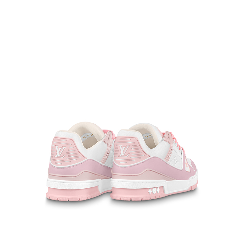 Louis Vuitton Trainer Pink Rose