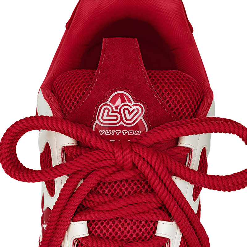 Louis Vuitton LV Skate Sneaker Red White