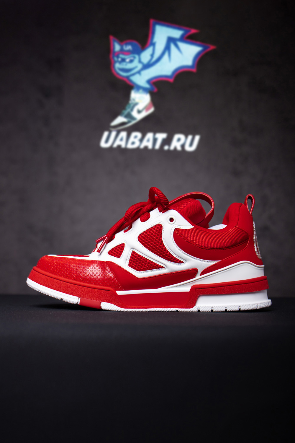 Louis Vuitton LV Skate Sneaker Red White