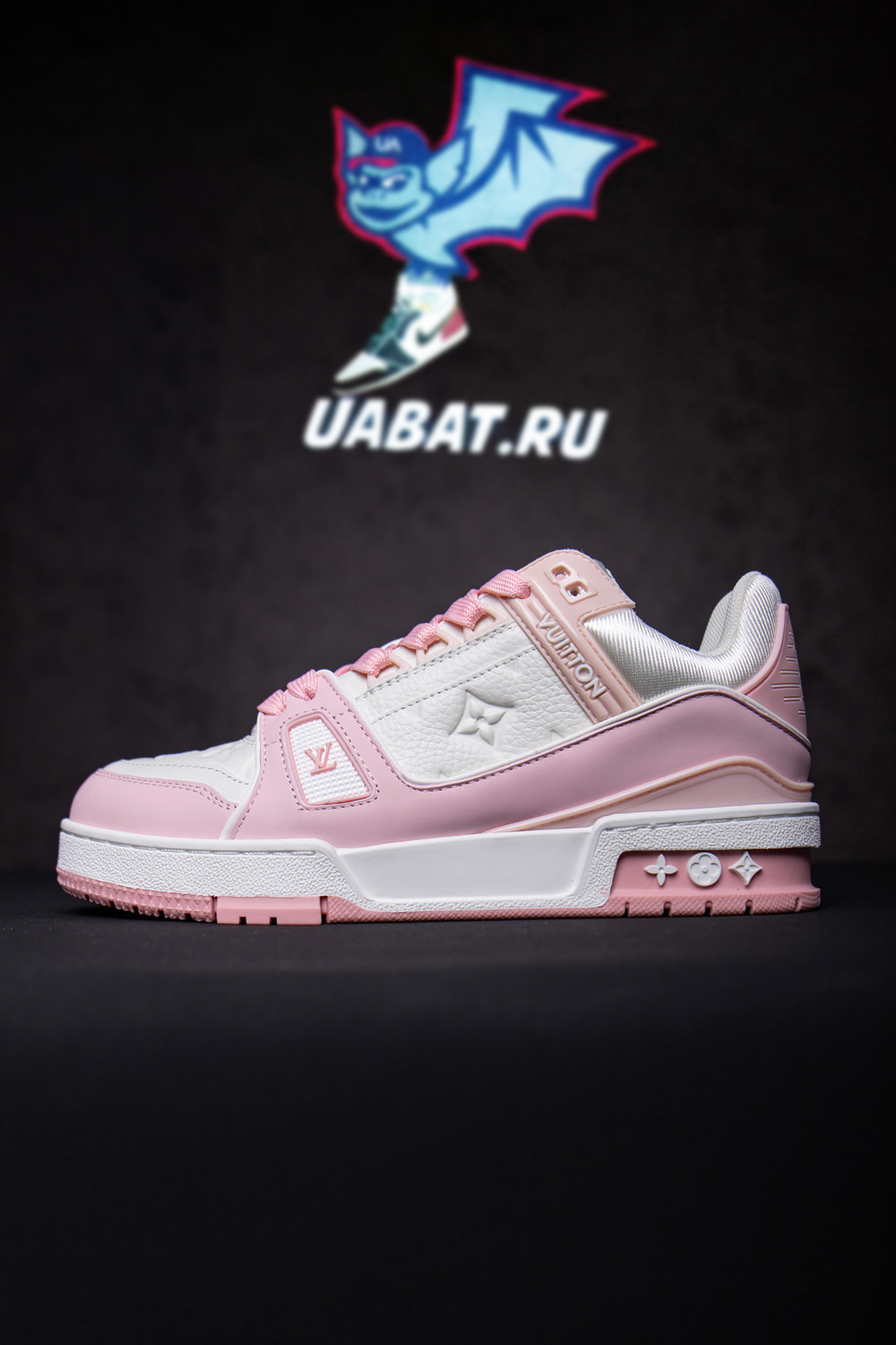 Louis Vuitton Trainer Pink Rose