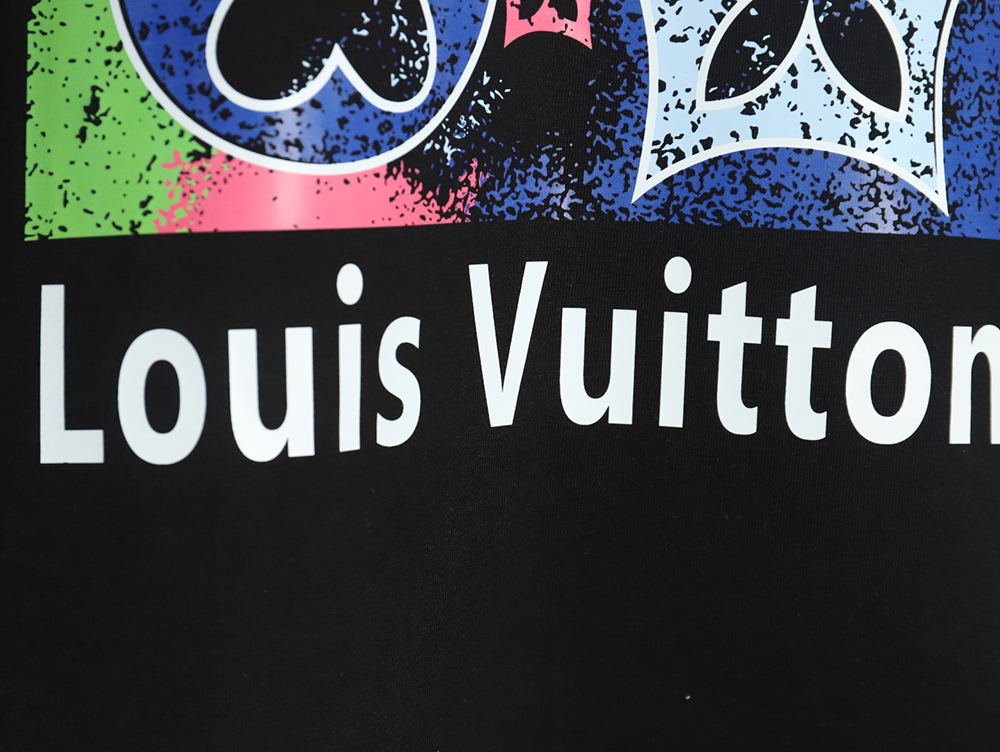 Louis Vuitton four-flower short-sleeved T-shirt TSK1
