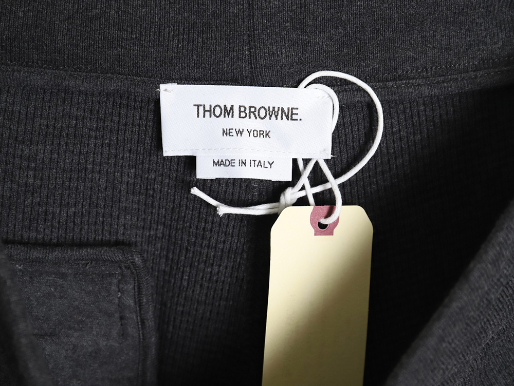 Thom Browne Classic Waffle Shorts - Charcoal Grey