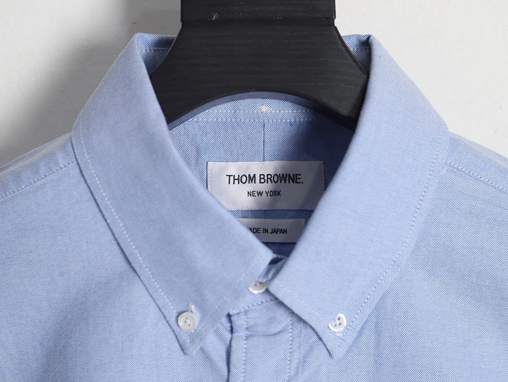 Thom Browne Oxford Classic Cuff Tricolor Long Sleeve Shirt TSK1