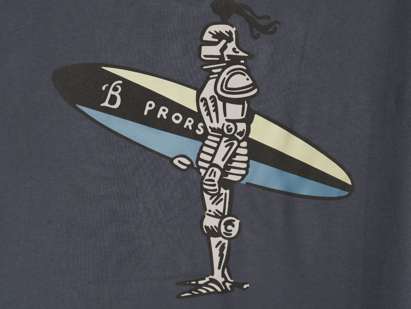 Burberry War Horse Surf Skate Print Short Sleeve T-Shirt TSK1
