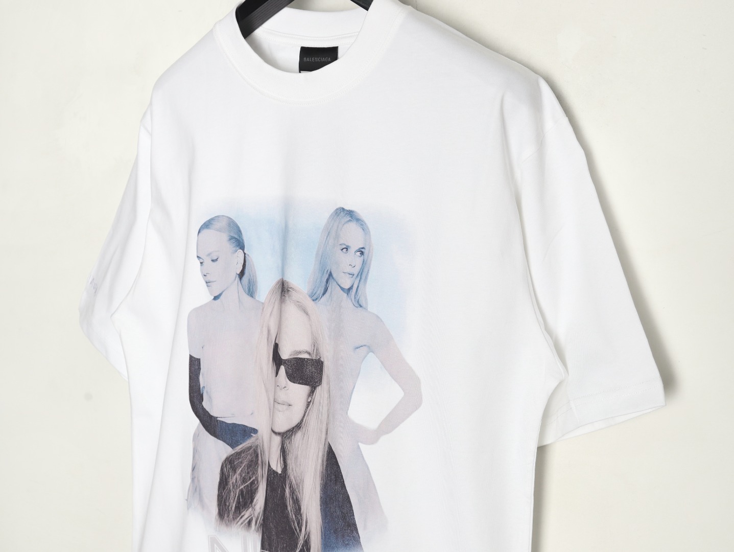 Balenciaga NICOLE Art Short Sleeve T-Shirt