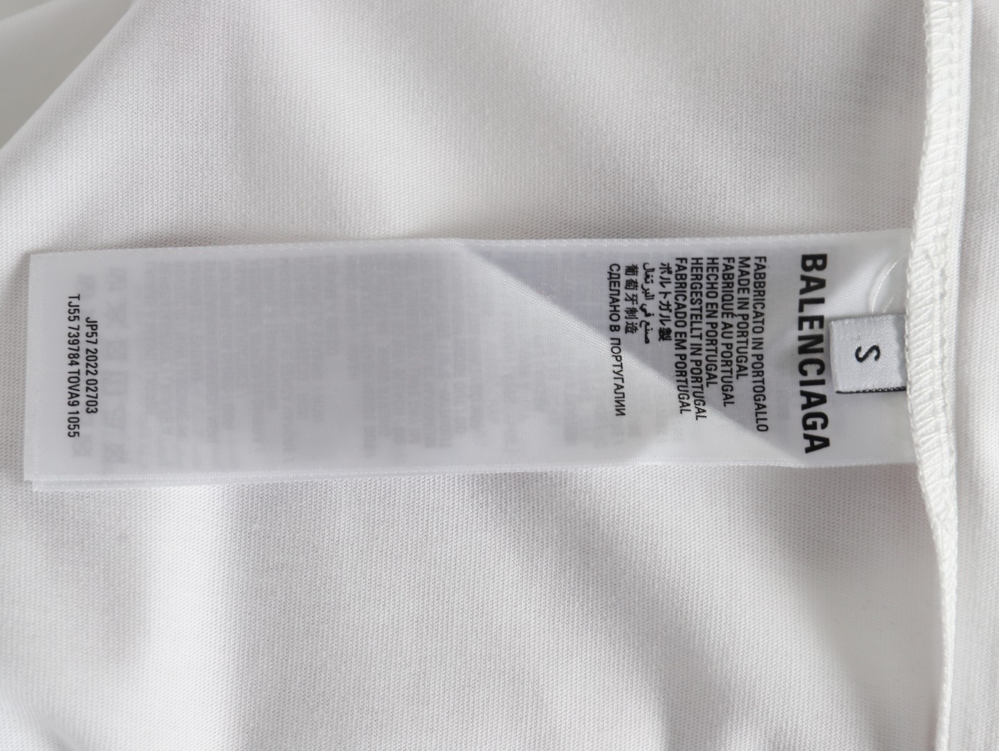 Balenciaga NICOLE Art Short Sleeve T-Shirt