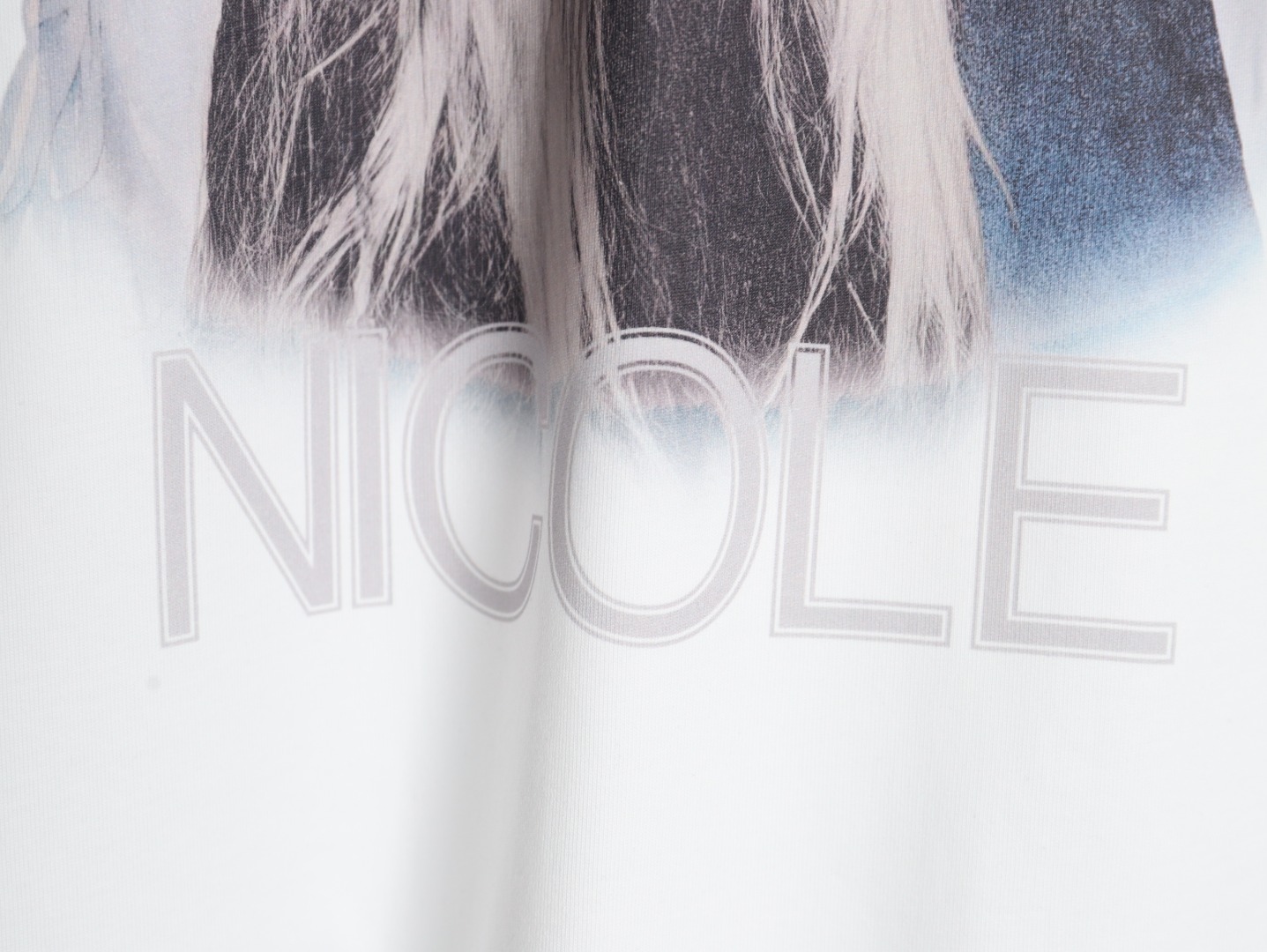 Balenciaga NICOLE Art Short Sleeve T-Shirt