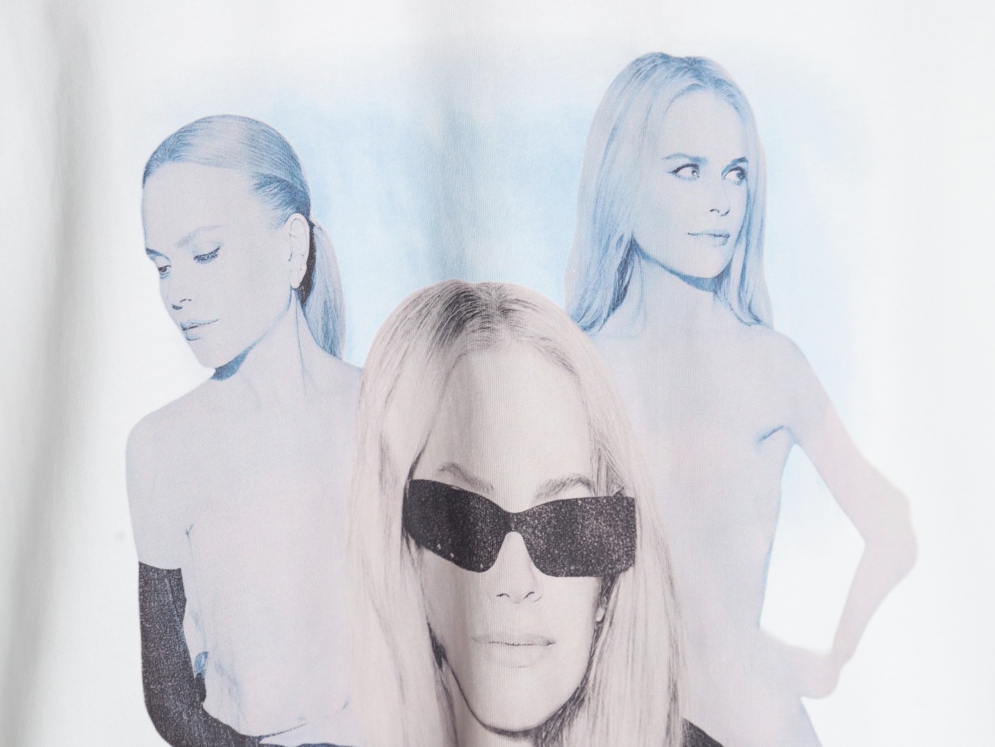 Balenciaga NICOLE Art Short Sleeve T-Shirt