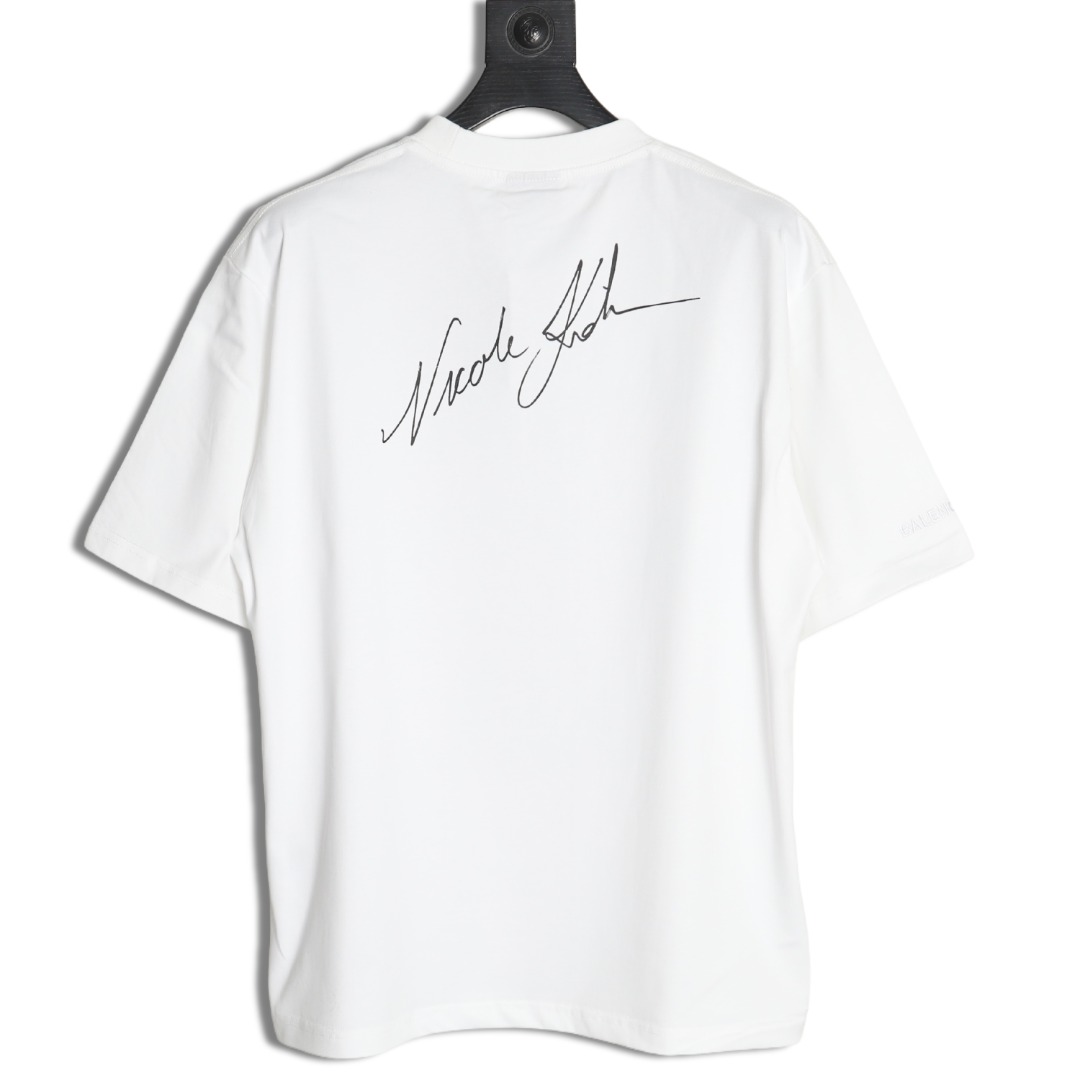 Balenciaga NICOLE Art Short Sleeve T-Shirt