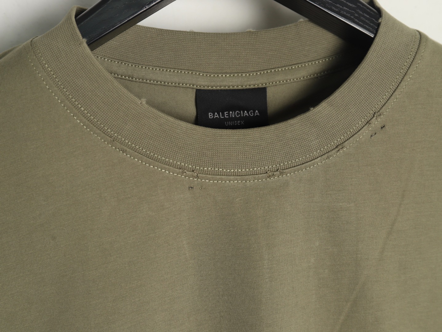 Balenciaga Tape Print Short Sleeve T-Shirt TSK2