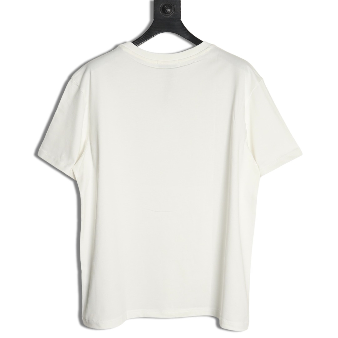 Chanel chest press rubber short sleeve T-shirt