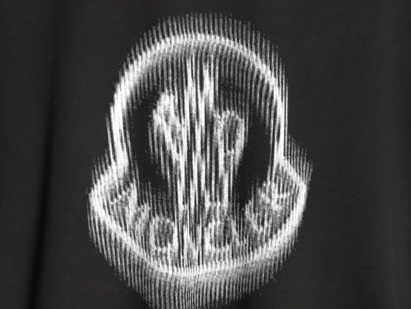 Moncler pixel blurred logo print short sleeves TSK1