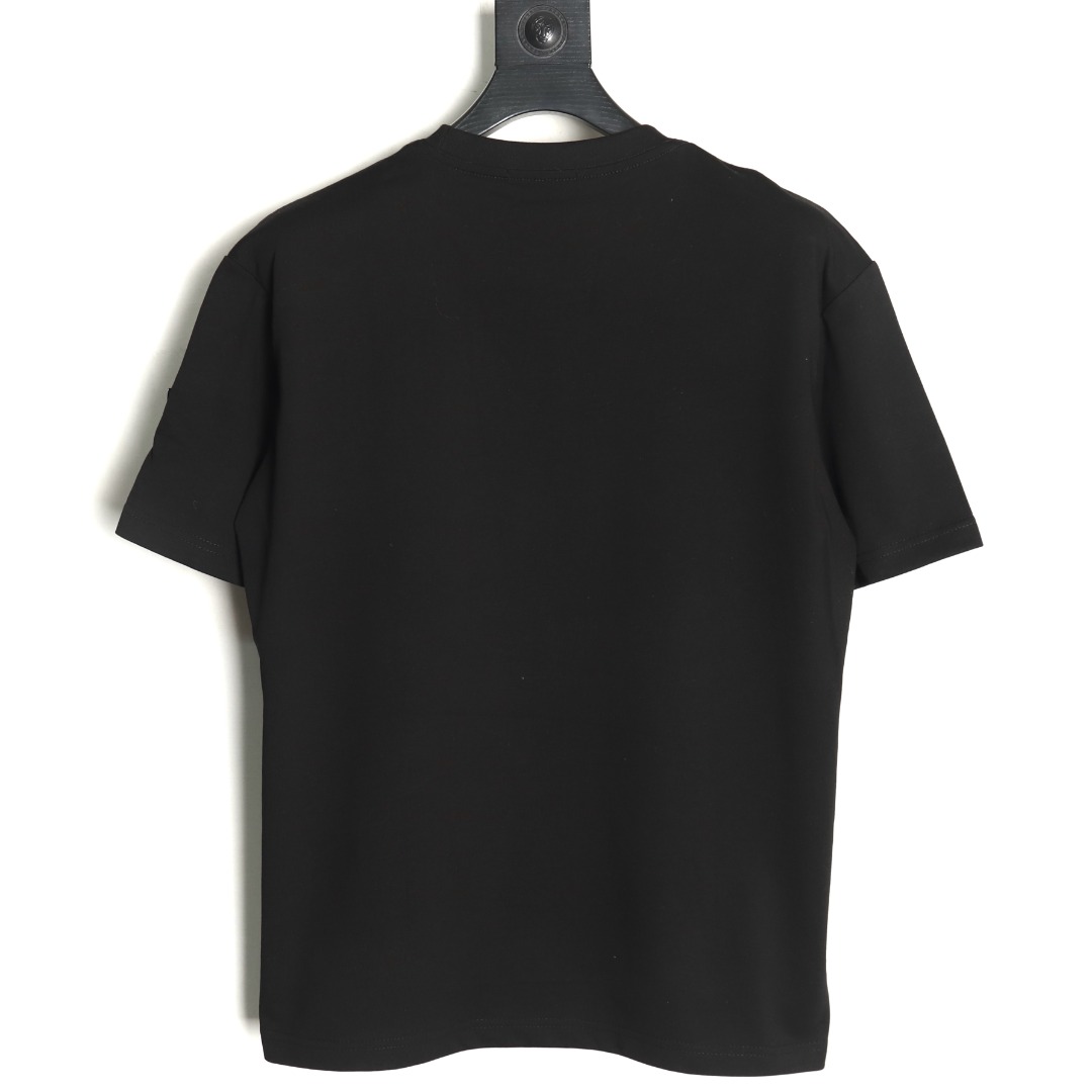 Moncler pixel blurred logo print short sleeves TSK1