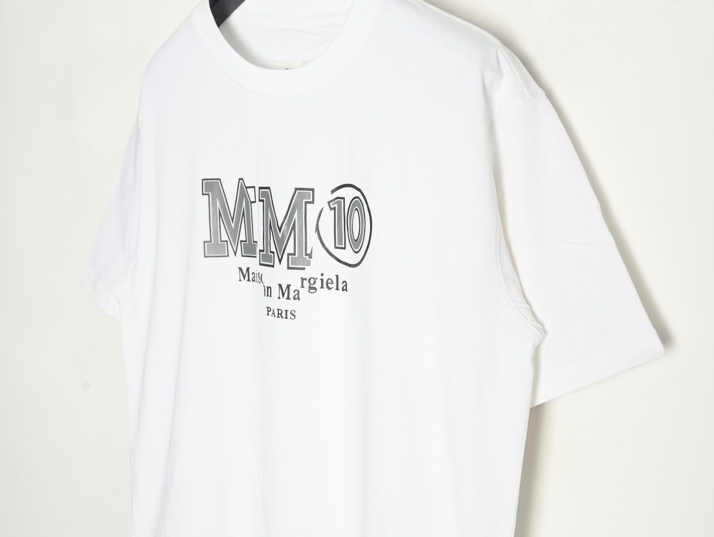 Maison Margiela MM10 printed crew neck short-sleeved T-shirt