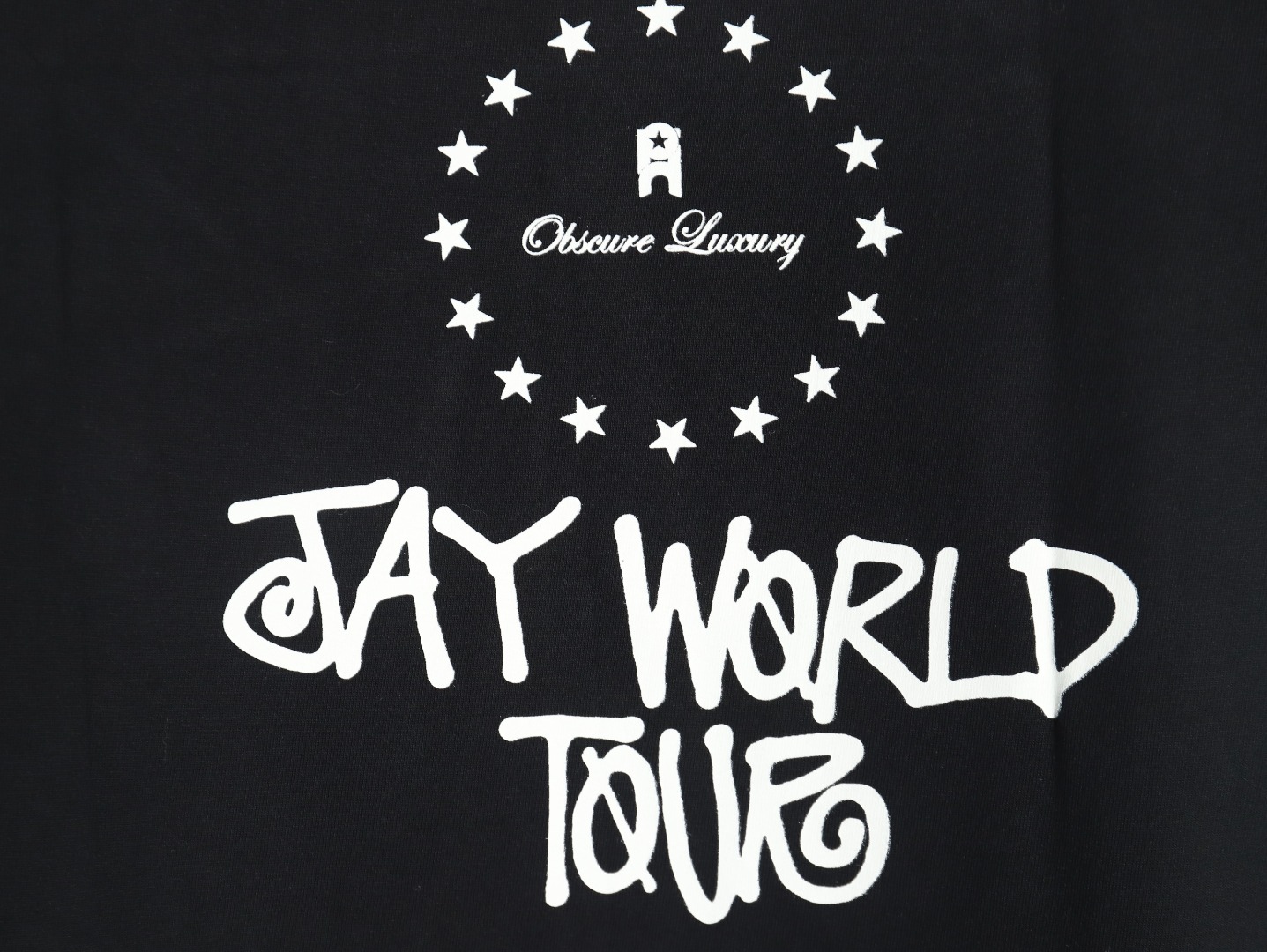 Stussy JAY Tour Concert Collaboration T-shirt TSK1