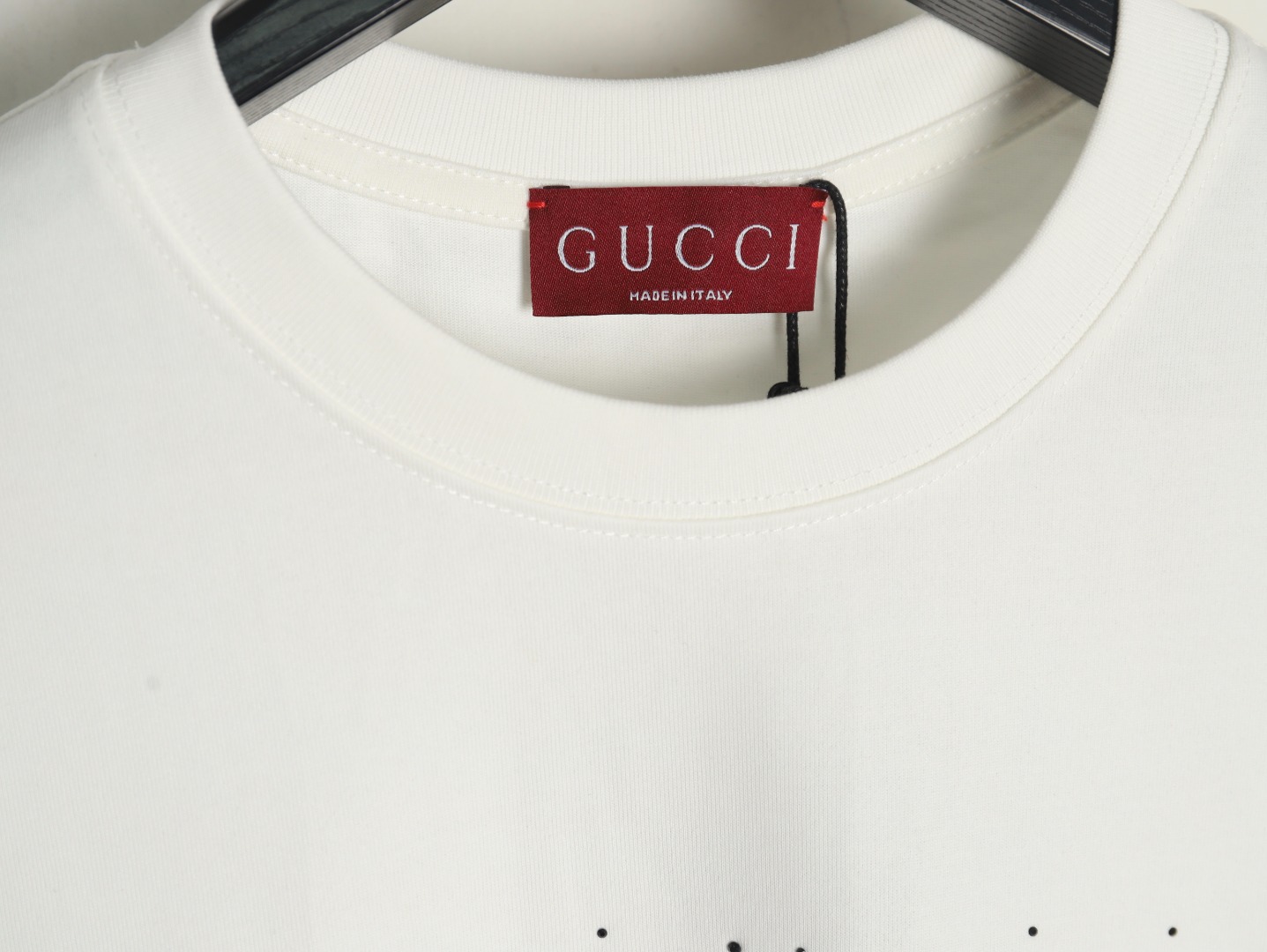Gucci hot rhinestone letter logo short sleeves
