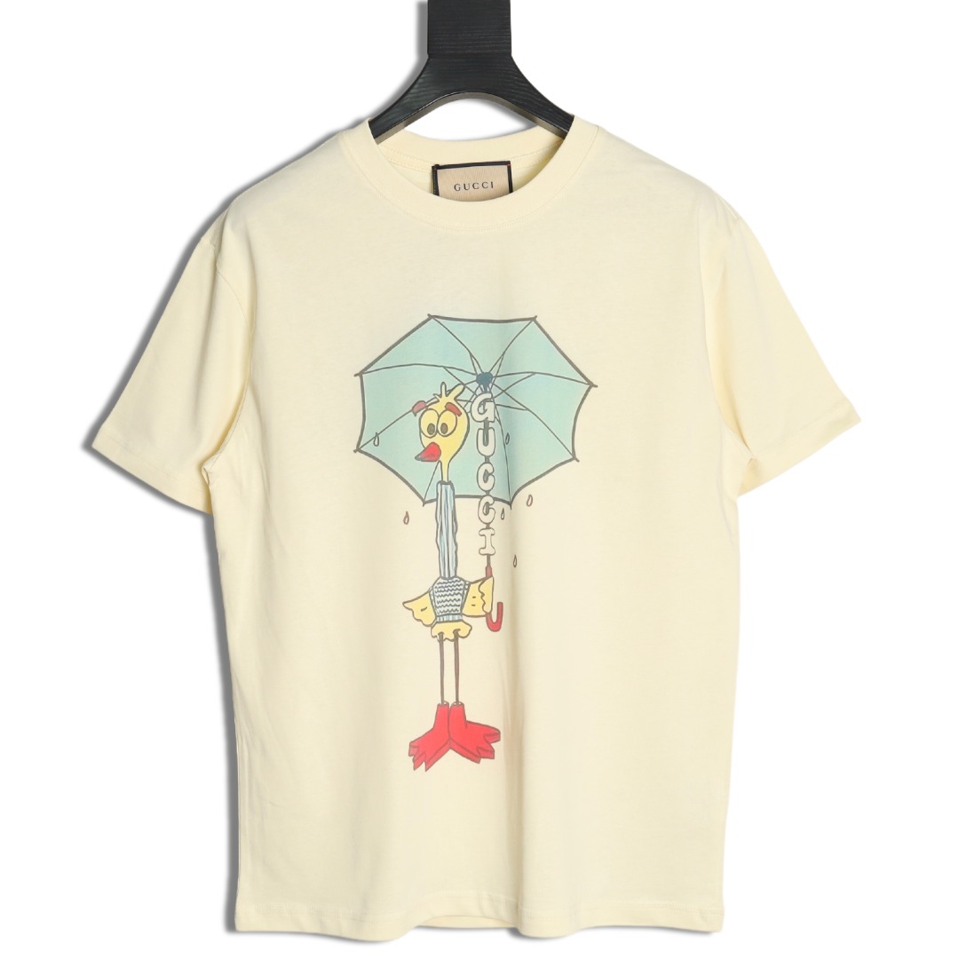 Gucci funny cartoon print short sleeves