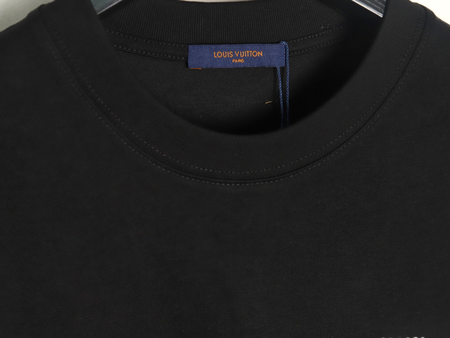 Louis Vuitton pearl hot diamond letter logo short sleeve TSK1
