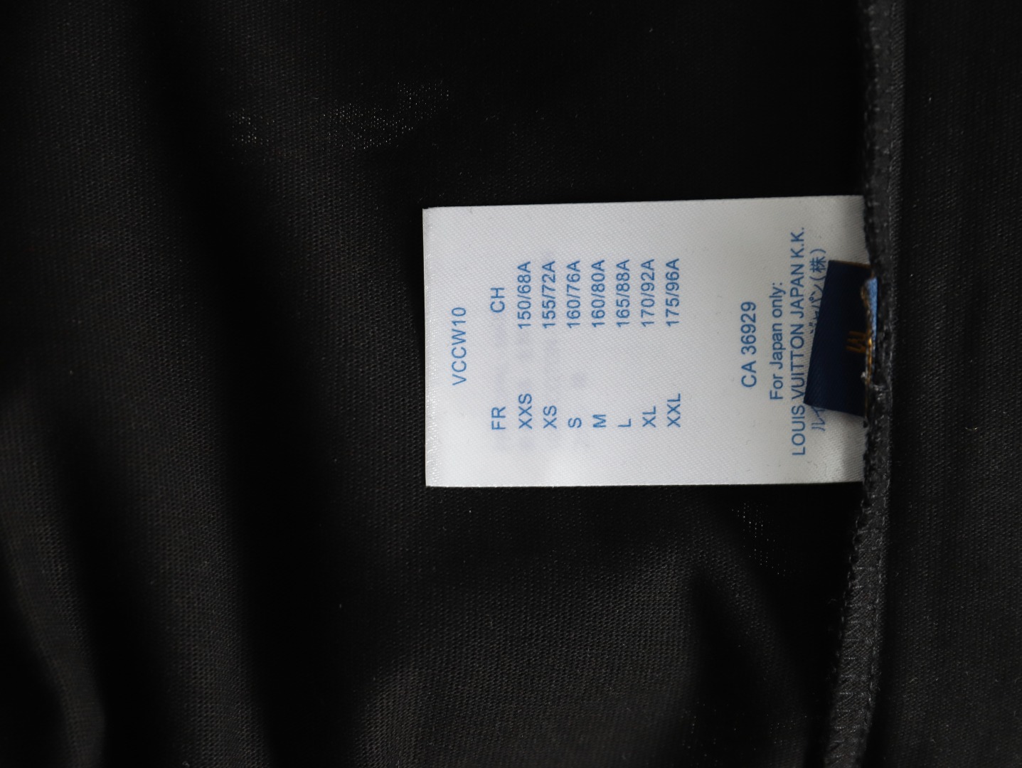 Louis Vuitton ink smudged letters printed short sleeves TSK1