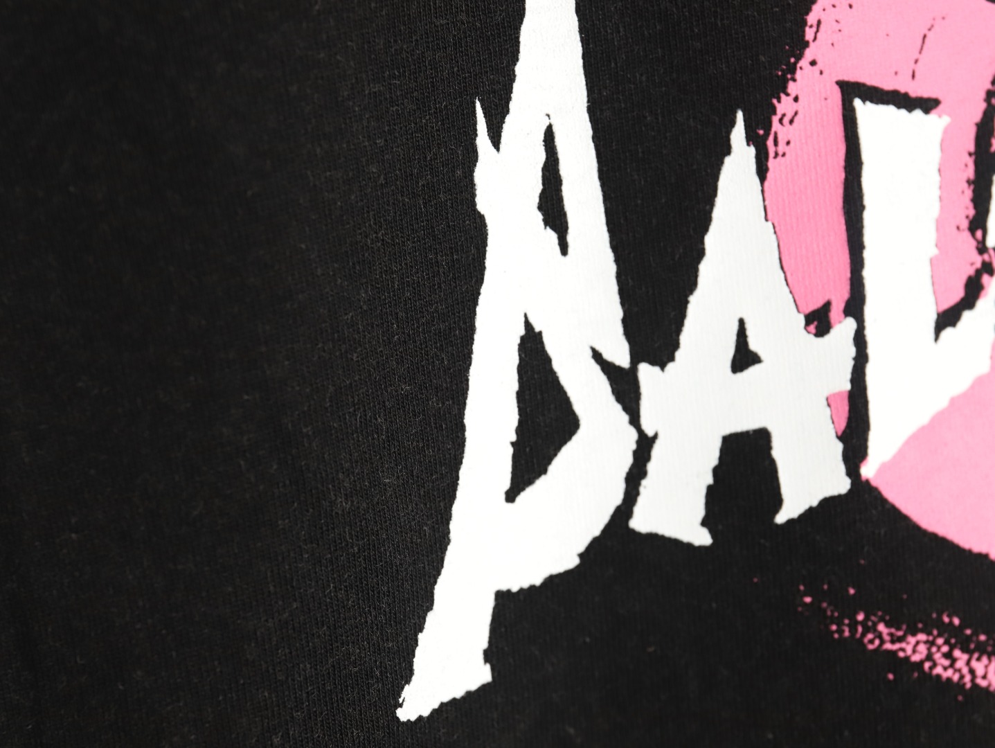 Balenciaga graffiti art letter logo print short-sleeved T-shirt