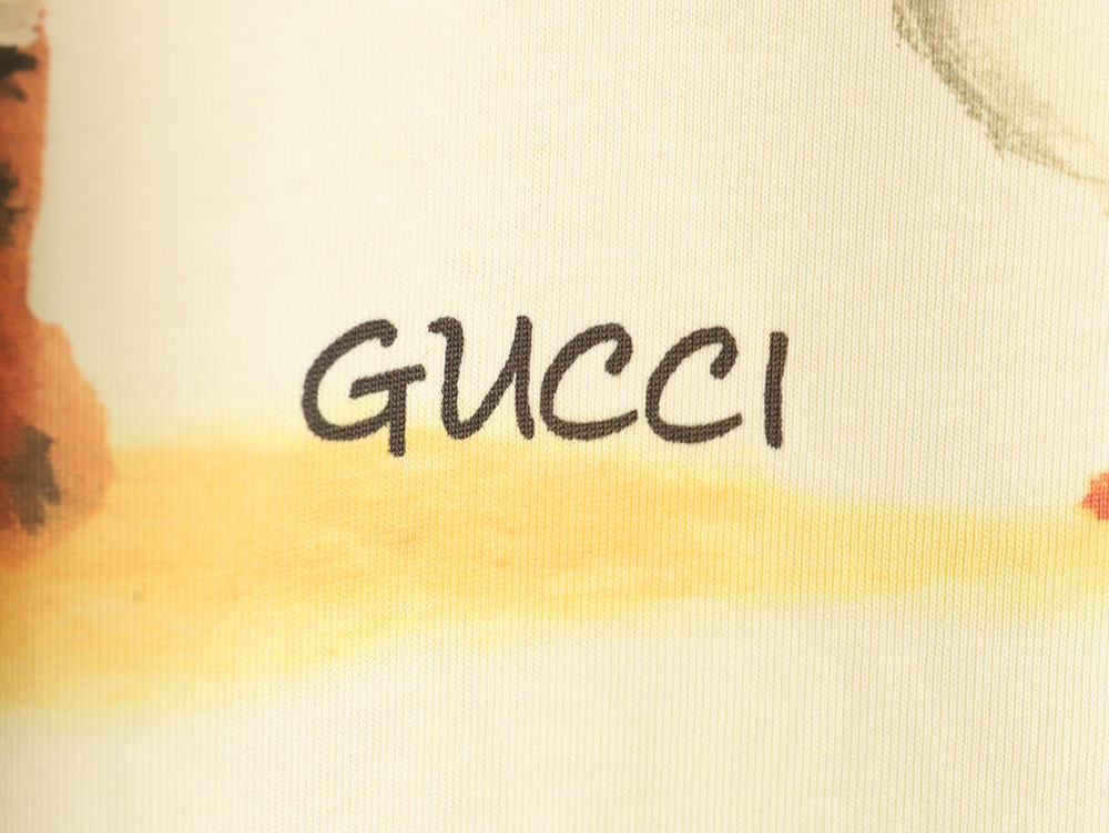 Gucci funny cartoon print short sleeves TSK2