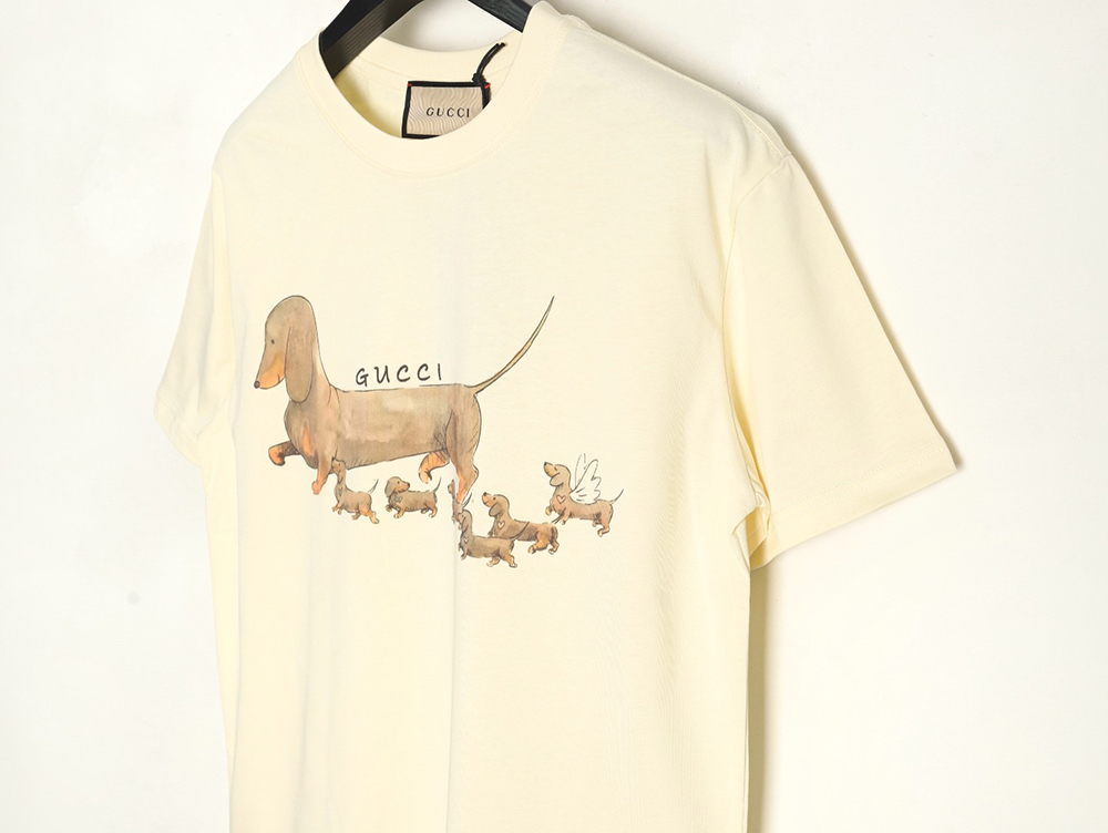 Gucci funny cartoon print short sleeves TSK3