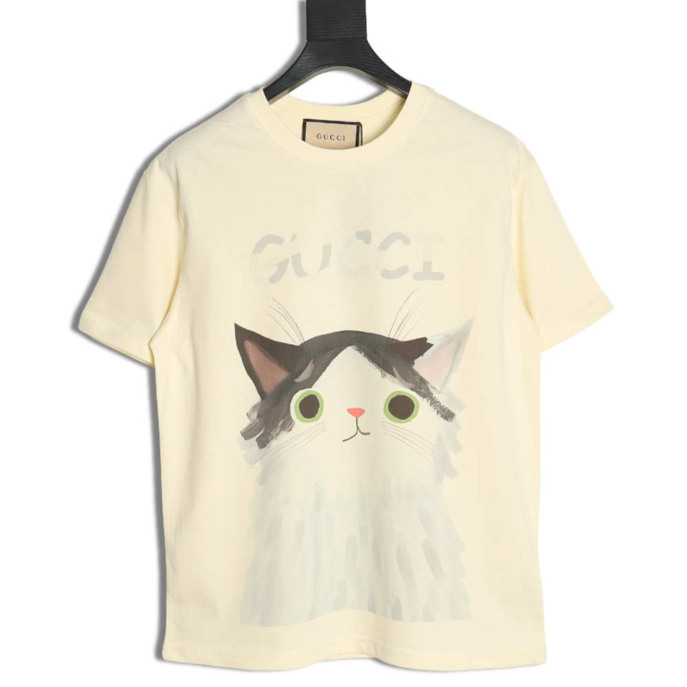 Gucci funny cartoon print short sleeves TSK5