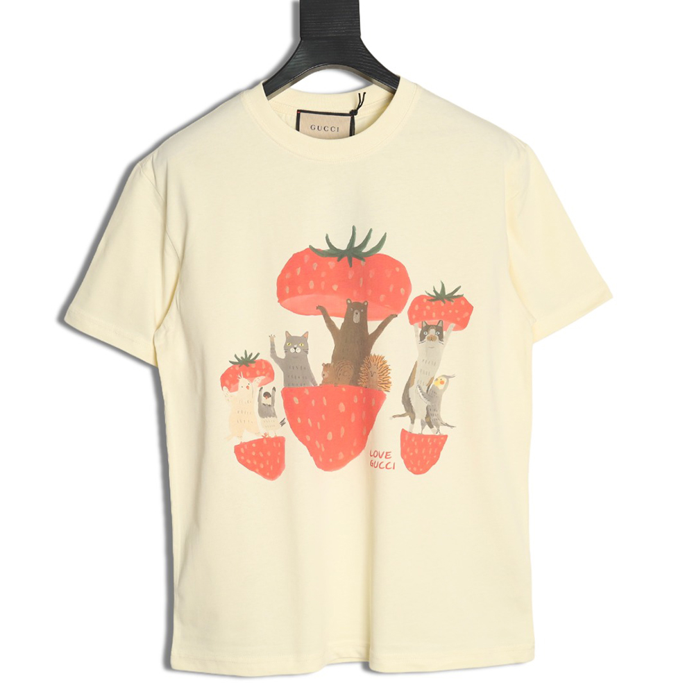 Gucci funny cartoon print short sleeves TSK8