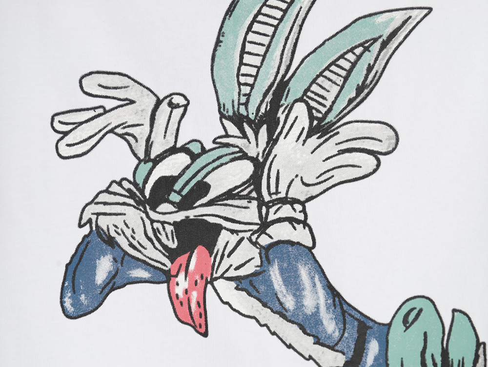 Louis Vuitton Bugs Bunny print short-sleeve