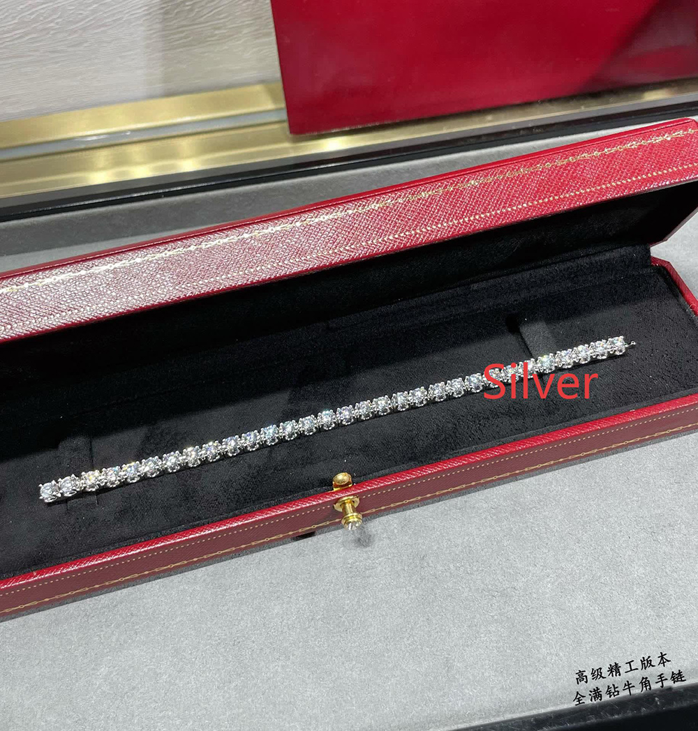 Cartier full diamond horn bracelet A0285