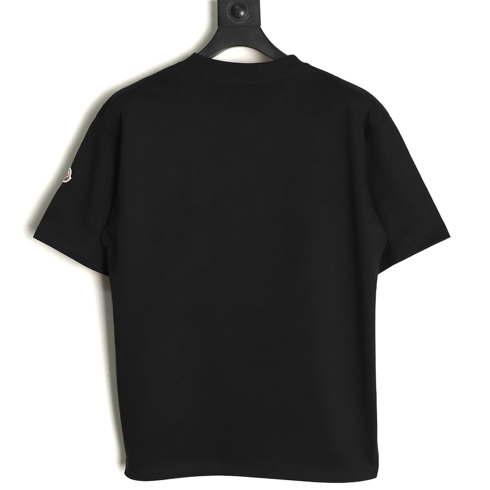 Moncler Neck Lettering Short Sleeve T-Shirt
