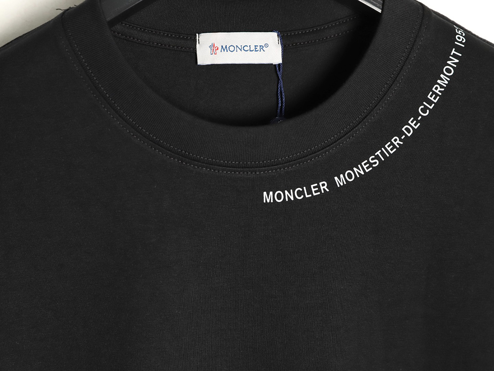 Moncler Neck Lettering Short Sleeve T-Shirt