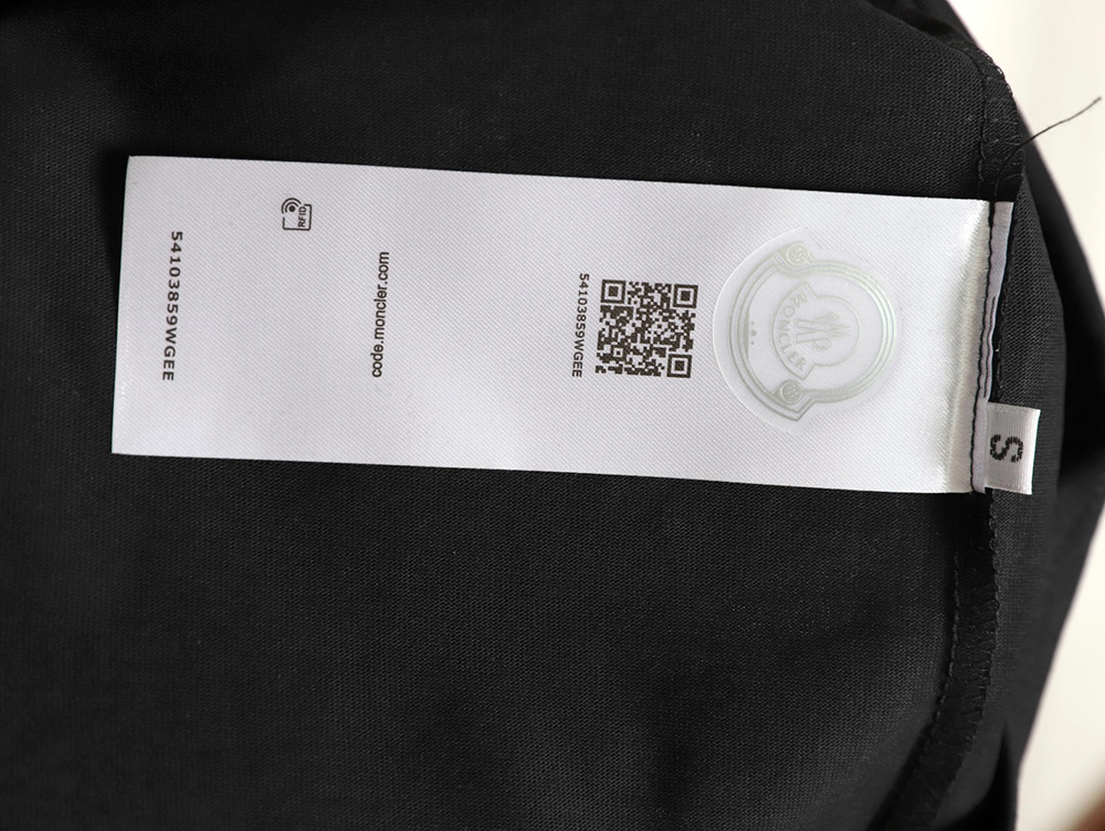 Moncler Neck Lettering Short Sleeve T-Shirt
