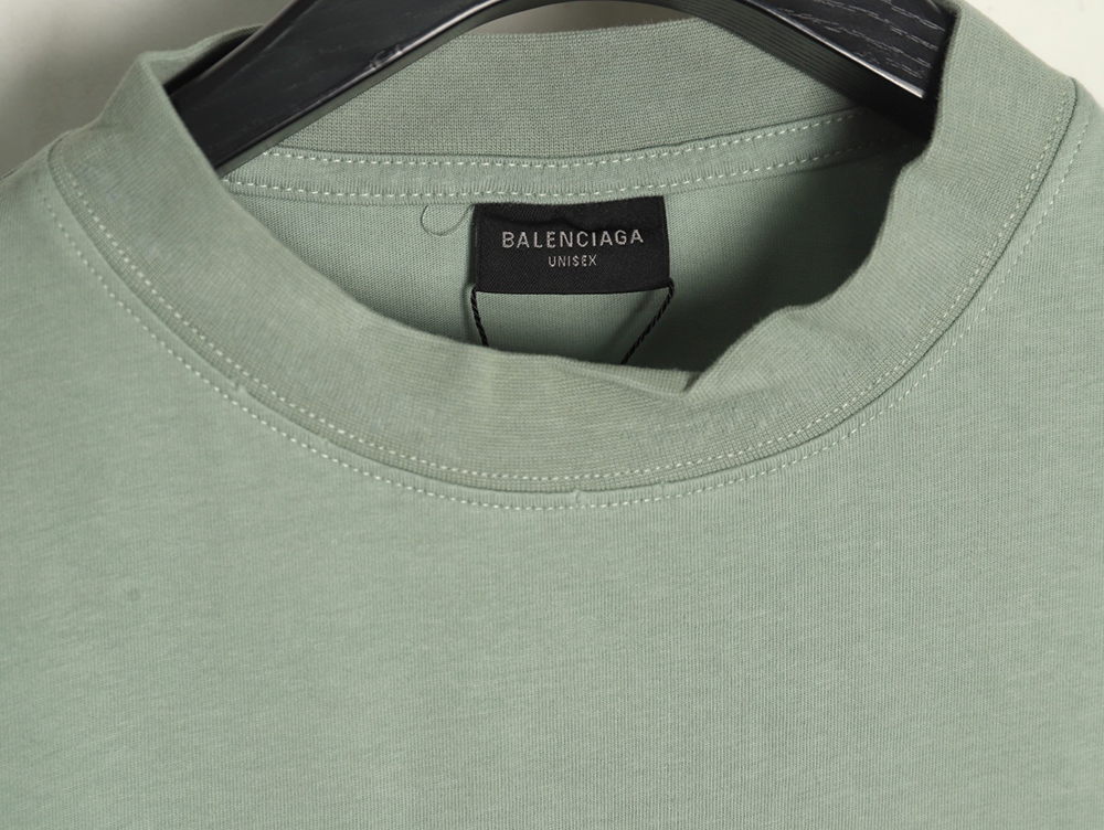 Balenciaga ripped long sleeves with blurred pattern