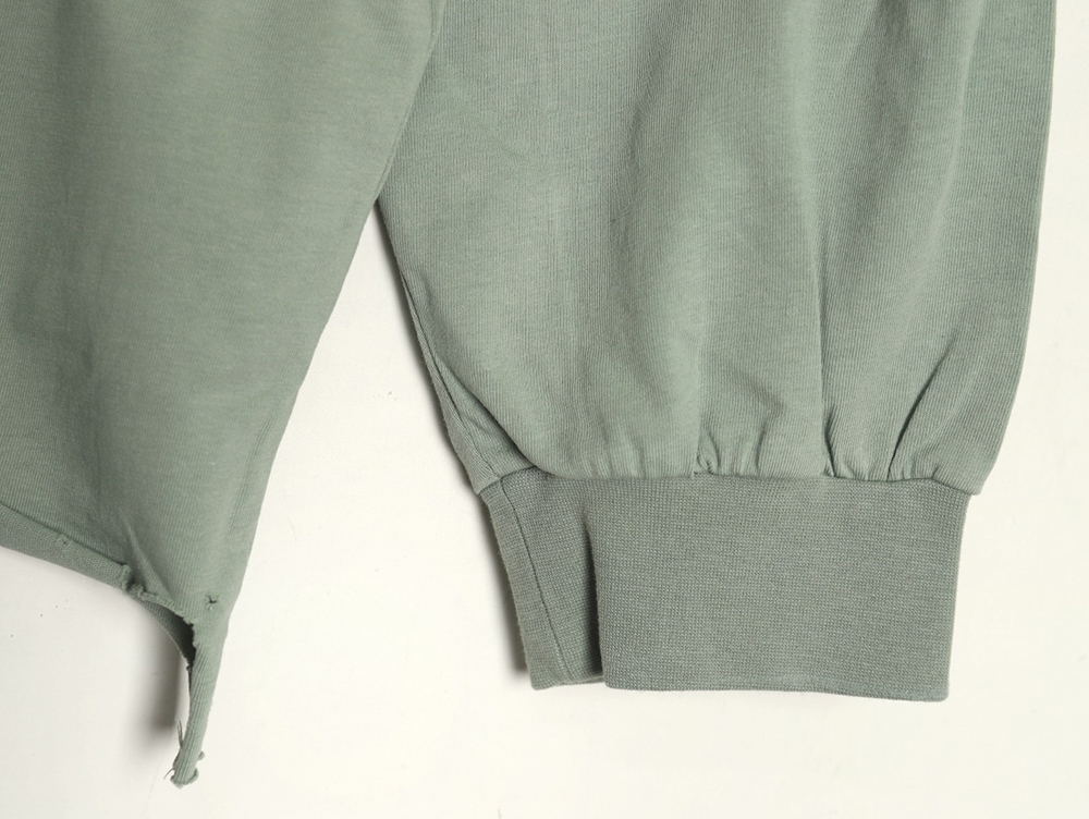 Balenciaga ripped long sleeves with blurred pattern