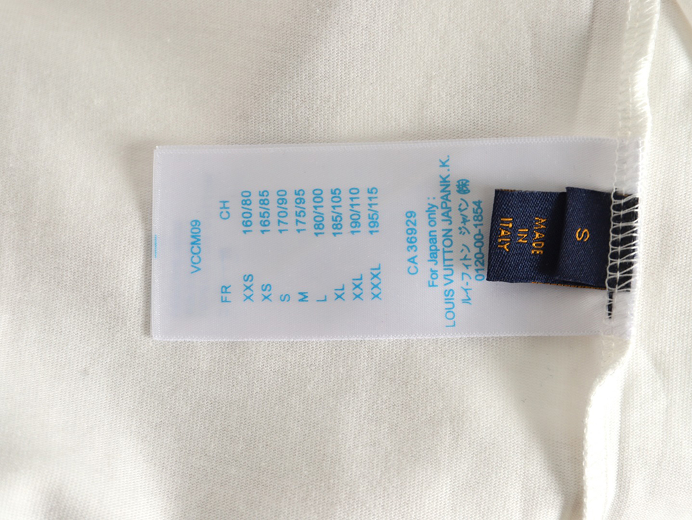Louis Vuitton Back Chain Circle Print Short Sleeve T-Shirt