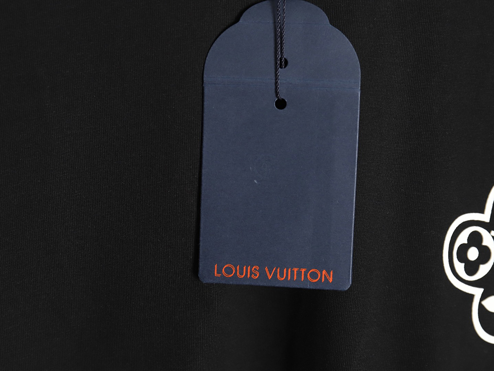 Louis Vuitton Back Chain Circle Print Short Sleeve T-Shirt