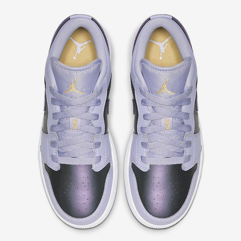 AIR JORDAN 1 LOW GS 'OXYGEN PURPLE'
