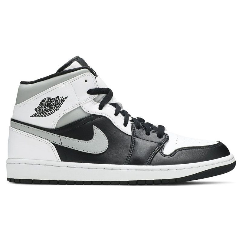 AIR JORDAN 1 MID 'WHITE SHADOW'