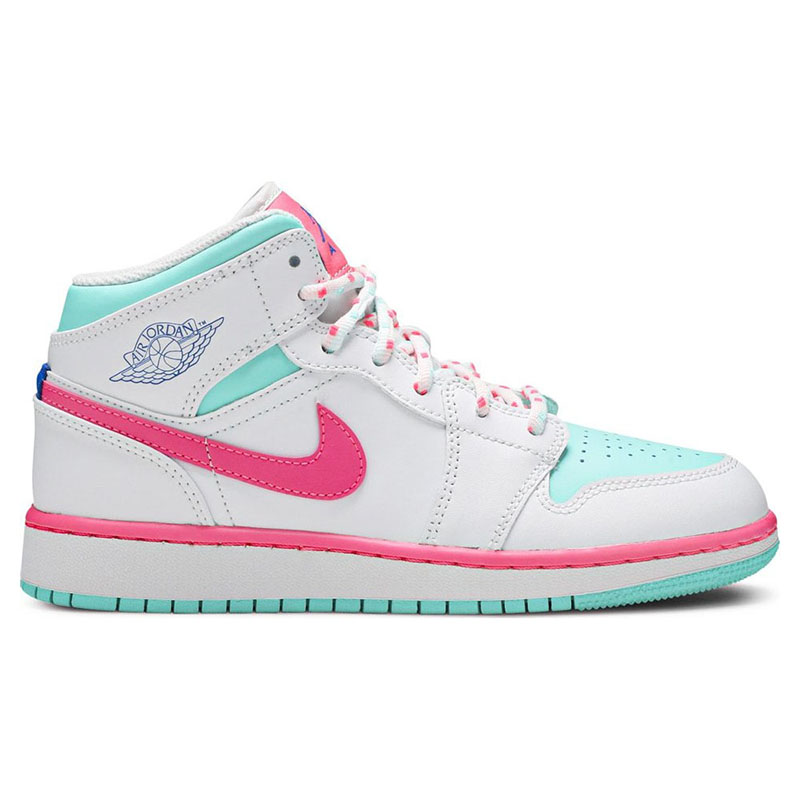 AIR JORDAN 1 MID GS 'DIGITAL PINK'