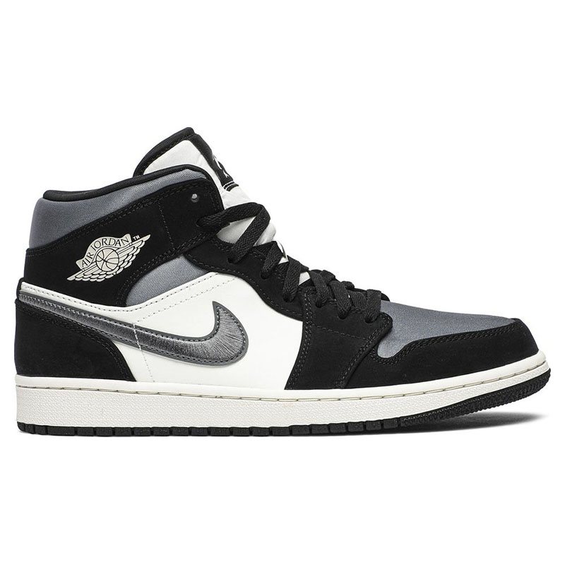 AIR JORDAN 1 MID SE 'SATIN SMOKE GREY'