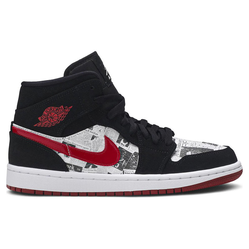 AIR JORDAN 1 MID SE  'NEWSPAPER'