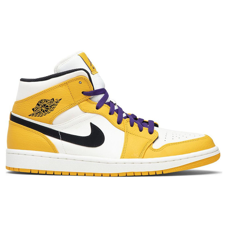 AIR JORDAN 1 MID  'LAKERS'