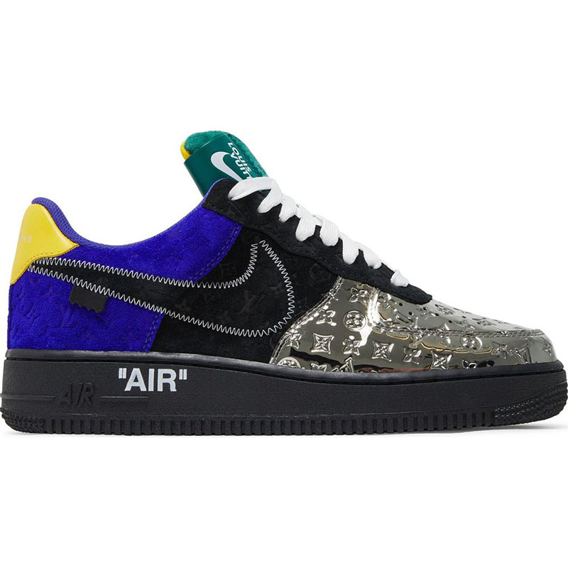 Louis Vuitton x Air Force 1 Low 'Multi-Color Patchwork'