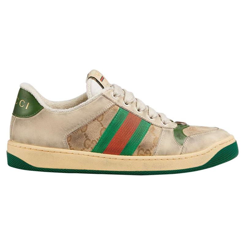 Gucci Screener 'Distressed Green Orange'
