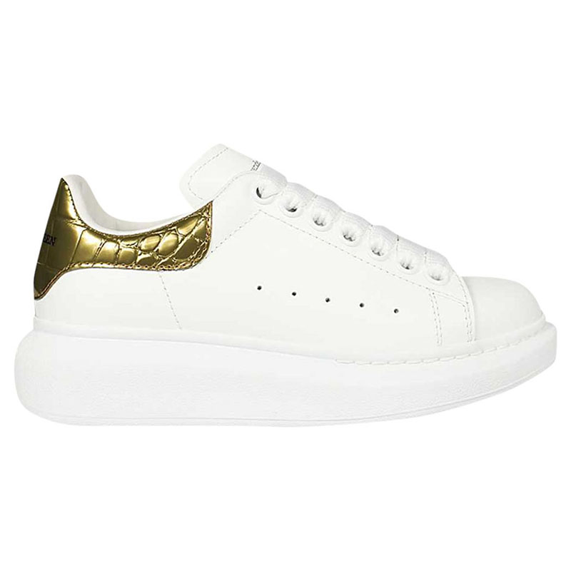 Alexander McQueen Oversized Sneaker 'Gold Crocodile'