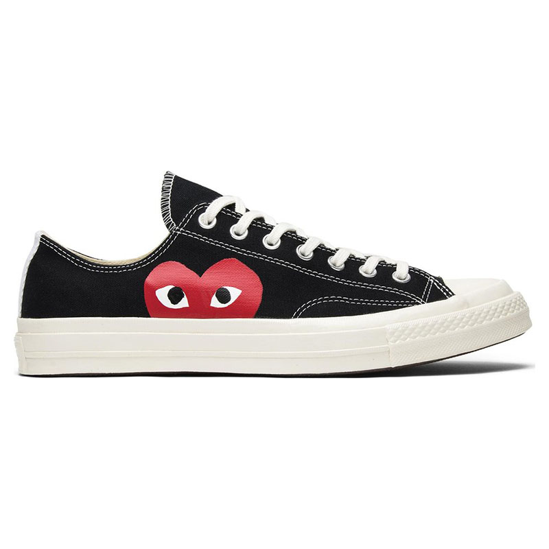 Comme des Garçons Play x Chuck 70 Low 'Black White'
