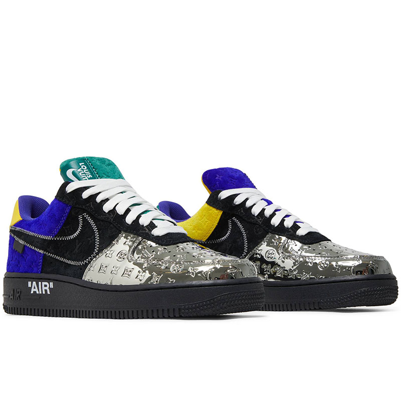 Louis Vuitton x Air Force 1 Low 'Multi-Color Patchwork'
